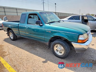 Czwarte zdjęcie samochodu z boku: 1998 FORD RANGER SUPER CAB VIN:1FTYR14U8WPA04907 - miniatura