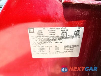 Zdjęcie 12 z 12 samochodu: 2011 GMC TERRAIN SLT VIN:2CTALWEC9B6247534 - miniatura