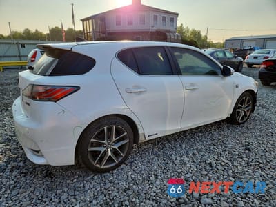 Trzecie zdjęcie samochodu z tyłu: 2015 LEXUS CT 200 VIN:JTHKD5BH2F2246461 - miniatura