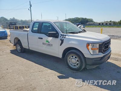 Czwarte zdjęcie samochodu z boku: 2021 FORD F150 SUPER CAB VIN:1FTEX1CB7MKE25326 - miniatura