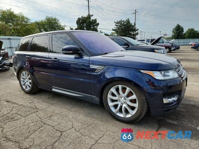 Czwarte zdjęcie samochodu z boku: 2016 LAND ROVER RANGE ROVER SPORT HSE VIN:SALWR2PF5GA657542 - miniatura