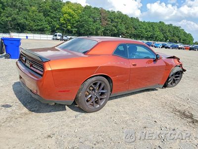 Trzecie zdjęcie samochodu z tyłu: 2022 DODGE CHALLENGER R/T VIN:2C3CDZBT9NH196363 - miniatura