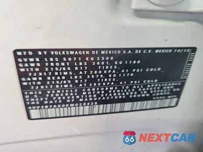 Zdjęcie 13 z 13 samochodu: 2019 VOLKSWAGEN TIGUAN SE VIN:3VV2B7AX0KM029426 - miniatura