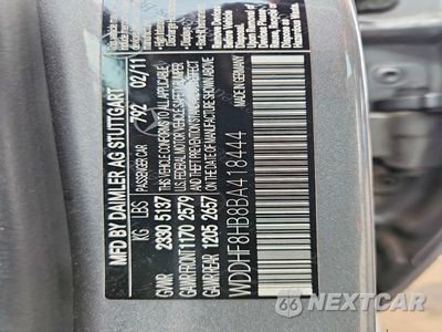 Zdjęcie 12 z 12 samochodu: 2011 MERCEDES-BENZ E 350 4MATIC VIN:WDDHF8HB8BA418444 - miniatura