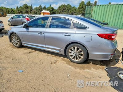 Drugie zdjęcie samochodu z przodu: 2016 HYUNDAI SONATA SPORT VIN:5NPE34AF1GH375724 - miniatura