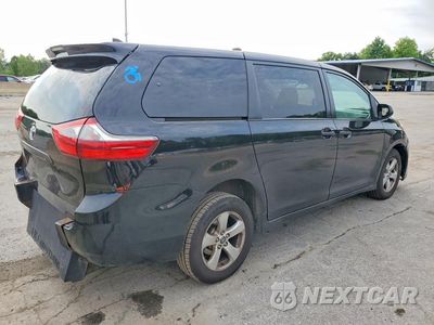 Trzecie zdjęcie samochodu z tyłu: 2020 TOYOTA SIENNA L VIN:5TDZZ3DC1LS053942 - miniatura