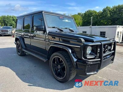 Czwarte zdjęcie samochodu z boku: 2017 MERCEDES-BENZ G 63 AMG VIN:WDCYC7DF4HX268046 - miniatura