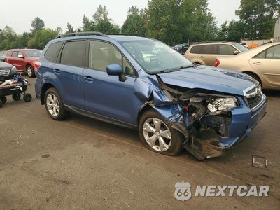 Czwarte zdjęcie samochodu z boku: 2015 SUBARU FORESTER 2.5I PREMIUM VIN:JF2SJADC3FH485892 - miniatura