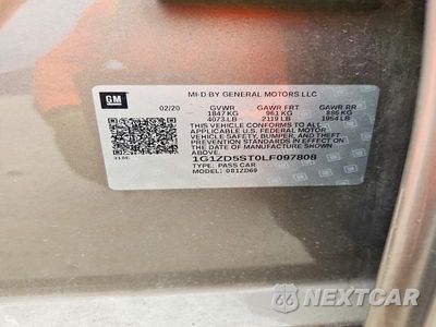 Zdjęcie 13 z 13 samochodu: 2020 CHEVROLET MALIBU LT VIN:1G1ZD5ST0LF097808 - miniatura