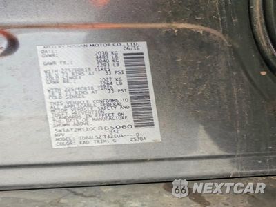 Zdjęcie 13 z 13 samochodu: 2016 NISSAN ROGUE SL VIN:5N1AT2MT1GC865060 - miniatura