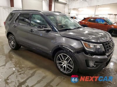 Czwarte zdjęcie samochodu z boku: 2017 FORD EXPLORER SPORT VIN:1FM5K8GT2HGC85054 - miniatura