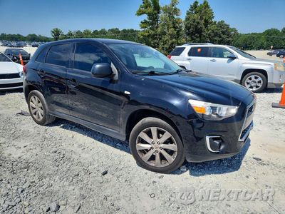 Czwarte zdjęcie samochodu z boku: 2015 MITSUBISHI OUTLANDER SPORT ES VIN:4A4AR3AU0FE014109 - miniatura
