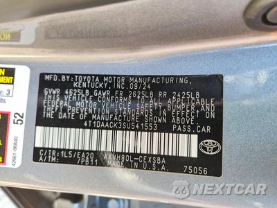 Zdjęcie 13 z 13 samochodu: 2025 TOYOTA CAMRY SE VIN:4T1DAACK3SU541553 - miniatura