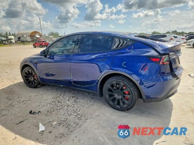 Drugie zdjęcie samochodu z przodu: 2020 TESLA MODEL Y VIN:5YJYGDEF1LF000470 - miniatura