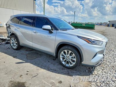 Czwarte zdjęcie samochodu z boku: 2021 TOYOTA HIGHLANDER HYBRID LIMITED VIN:5TDXBRCH3MS521263 - miniatura