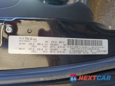 Zdjęcie 13 z 13 samochodu: 2017 DODGE GRAND CARAVAN GT VIN:2C4RDGEG5HR700110 - miniatura