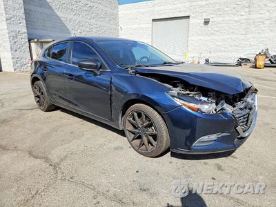 Czwarte zdjęcie samochodu z boku: 2017 MAZDA 3 TOURING VIN:3MZBN1L75HM118754 - miniatura