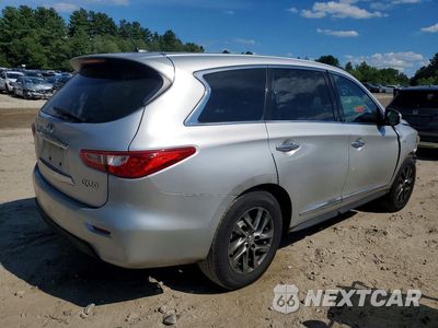 Trzecie zdjęcie samochodu z tyłu: 2014 INFINITI QX60 BASE VIN:5N1AL0MM7EC527222 - miniatura