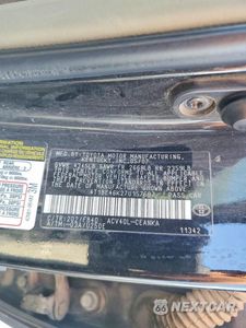 Zdjęcie 12 z 12 samochodu: 2007 TOYOTA CAMRY CE VIN:4T1BE46K27U157697 - miniatura