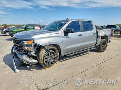 2024 CHEVROLET SILVERADO C1500 CUSTOM 1GCPABEK5RZ121181 - główne zdjęcie licytacji z USA - miniatura