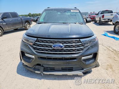 Piąte zdjęcie samochodu w środku: 2021 FORD EXPLORER XLT VIN:1FMSK8DH5MGB14599 - miniatura