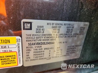 Zdjęcie 13 z 13 samochodu: 2014 BUICK ENCLAVE VIN:5GAKVBKD0EJ349944 - miniatura
