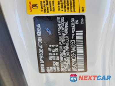 Zdjęcie 12 z 12 samochodu: 2017 BMW 2ER 230I VIN:WBA2F9C35H7A40353 - miniatura