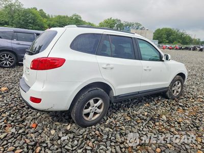 Trzecie zdjęcie samochodu z tyłu: 2007 HYUNDAI SANTA FE GLS VIN:5NMSG13D27H005316 - miniatura