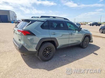 Trzecie zdjęcie samochodu z tyłu: 2021 TOYOTA RAV4 TRD OFF ROAD VIN:2T3S1RFV8MW213972 - miniatura