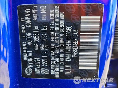 Zdjęcie 12 z 12 samochodu: 2024 HYUNDAI ELANTRA SE VIN:KMHLL4DG8RU819360 - miniatura