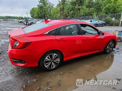 Trzecie zdjęcie samochodu z tyłu: 2016 HONDA CIVIC EXL VIN:2HGFC1F79GH651405 - miniatura