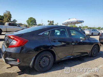 Trzecie zdjęcie samochodu z tyłu: 2019 HONDA CIVIC LX VIN:2HGFC2F69KH503261 - miniatura