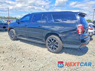 Drugie zdjęcie samochodu z przodu: 2021 CHEVROLET SUBURBAN K1500 RST VIN:1GNSKEKDXMR257000 - miniatura
