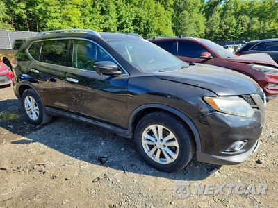 Czwarte zdjęcie samochodu z boku: 2016 NISSAN ROGUE SV VIN:5N1AT2MV1GC869854 - miniatura