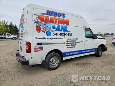 Trzecie zdjęcie samochodu z tyłu: 2021 NISSAN NV2500 DELIVERY VAN VIN:1N6BF0LY9MN808698 - miniatura
