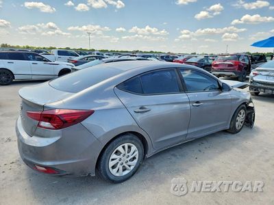 Trzecie zdjęcie samochodu z tyłu: 2019 HYUNDAI ELANTRA SE VIN:5NPD74LF2KH463364 - miniatura