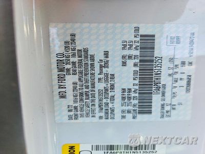 Zdjęcie 13 z 13 samochodu: 2022 FORD MUSTANG VIN:1FA6P8TH1N5135252 - miniatura