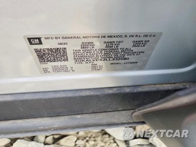 Zdjęcie 12 z 12 samochodu: 2020 GMC TERRAIN SLT VIN:3GKALVEX2LL332080 - miniatura