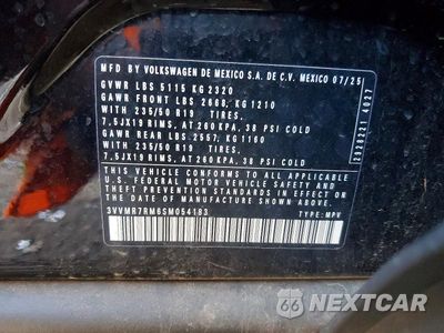 Zdjęcie 13 z 13 samochodu: 2025 VOLKSWAGEN TIGUAN SE VIN:3VVMR7RM6SM054183 - miniatura