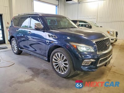 Czwarte zdjęcie samochodu z boku: 2015 INFINITI QX80 BASE VIN:JN8AZ2NE4F9086478 - miniatura