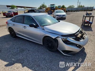 Czwarte zdjęcie samochodu z boku: 2023 HONDA CIVIC SPORT VIN:2HGFE2F50PH533970 - miniatura