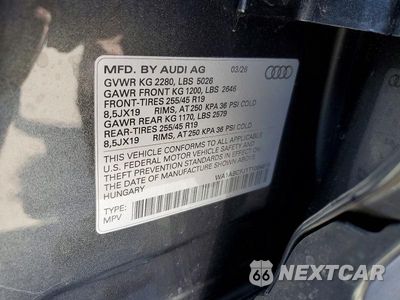 Zdjęcie 12 z 12 samochodu: 2026 AUDI Q3 S-LINE VIN:WA1ABCFJ1T1064816 - miniatura