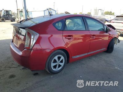 Trzecie zdjęcie samochodu z tyłu: 2012 TOYOTA PRIUS FOUR VIN:JTDKN3DU6C1511820 - miniatura