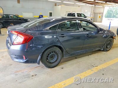 Trzecie zdjęcie samochodu z tyłu: 2018 HONDA CIVIC LX VIN:2HGFC2F57JH508853 - miniatura