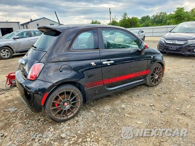 Trzecie zdjęcie samochodu z tyłu: 2015 FIAT 500 ABARTH VIN:3C3CFFFH7FT500149 - miniatura