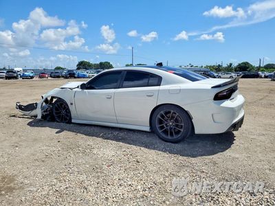 Drugie zdjęcie samochodu z przodu: 2020 DODGE CHARGER SCAT PACK VIN:2C3CDXGJ5LH127145 - miniatura