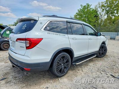 Czwarte zdjęcie samochodu z boku: 2021 HONDA PILOT SE VIN:5FNYF5H29MB009274 - miniatura