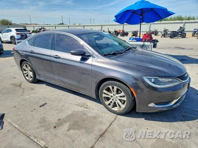 Czwarte zdjęcie samochodu z boku: 2015 CHRYSLER 200 LIMITED VIN:1C3CCCAB2FN503356 - miniatura