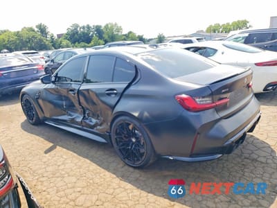 Drugie zdjęcie samochodu z przodu: 2025 BMW M3 COMPETITION VIN:WBS33HJ02SFU33751 - miniatura