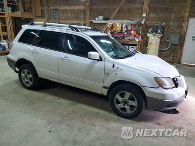 Czwarte zdjęcie samochodu z boku: 2003 MITSUBISHI OUTLANDER XLS VIN:JA4LZ41G93U065300 - miniatura